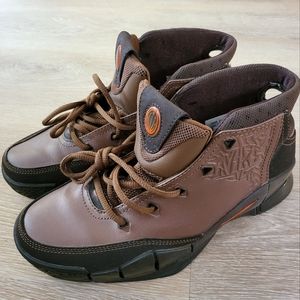 Nike Zoom Legend Uptempo - Brown Leather Size 9.5